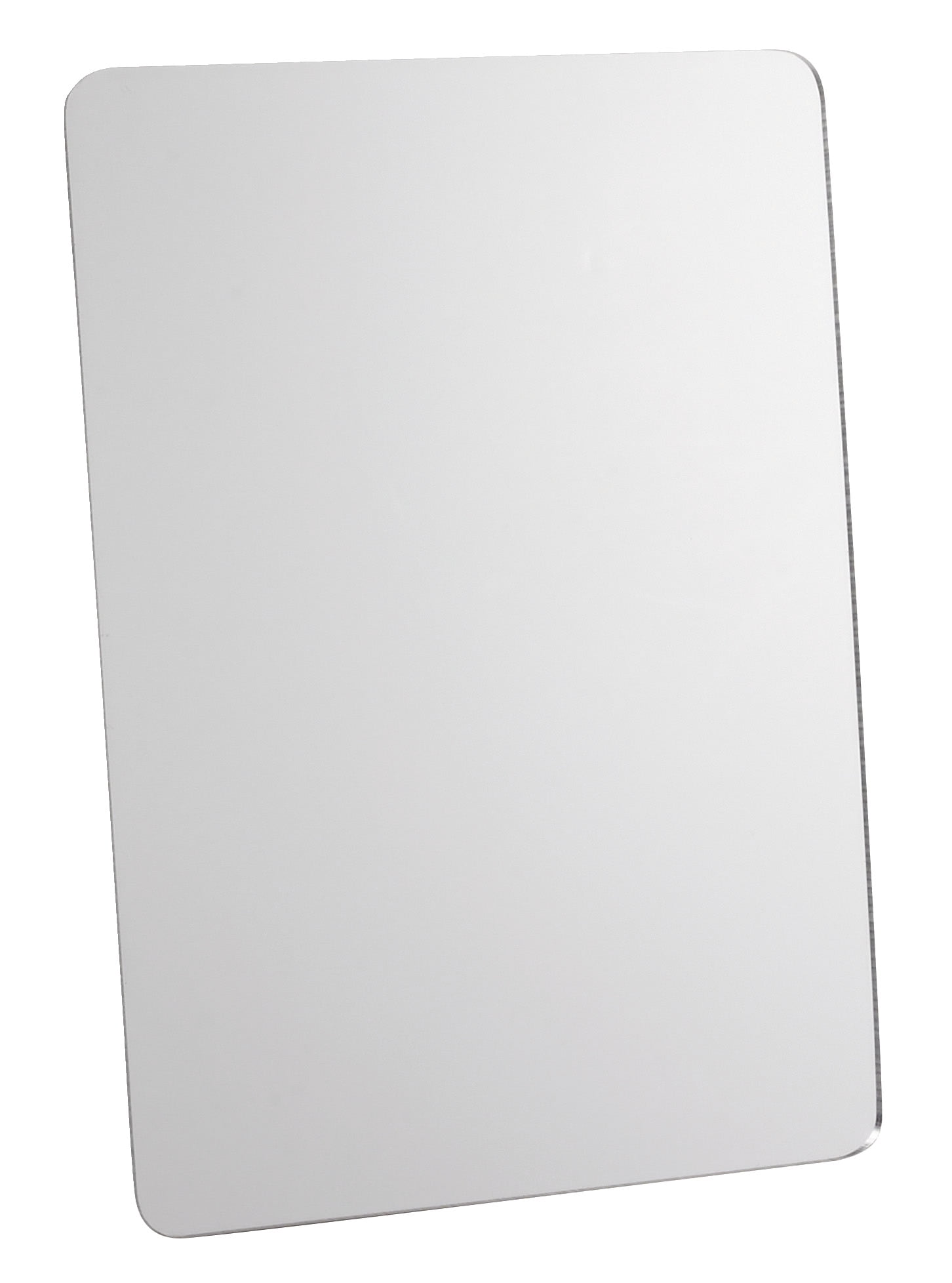Magnetic Back Rounded Corner Personal Mirror 5x7