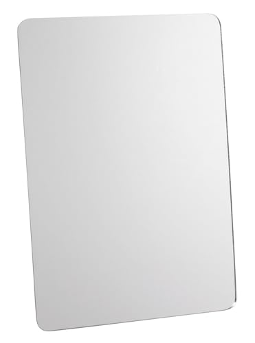 Magnetic Back Rounded Corner Personal Mirror 5x7
