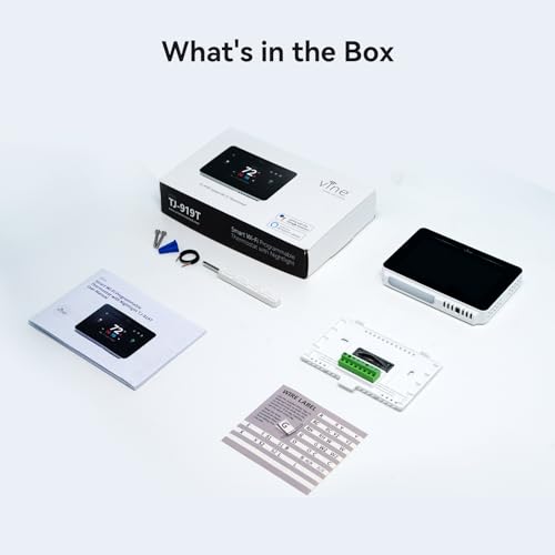 Vine WiFi Smart Thermostat with 4.3" Touchscreen