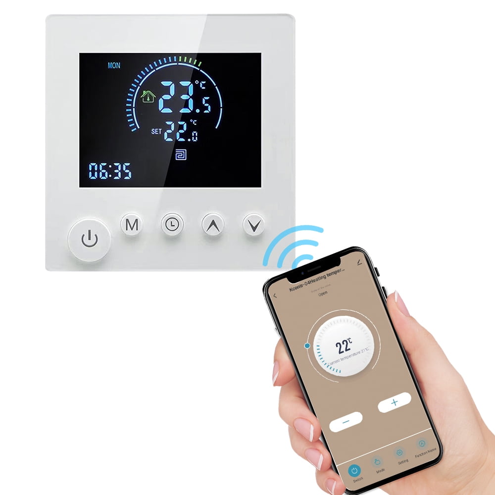 Pinnaco WiFi Smart Thermostat with LCD Display