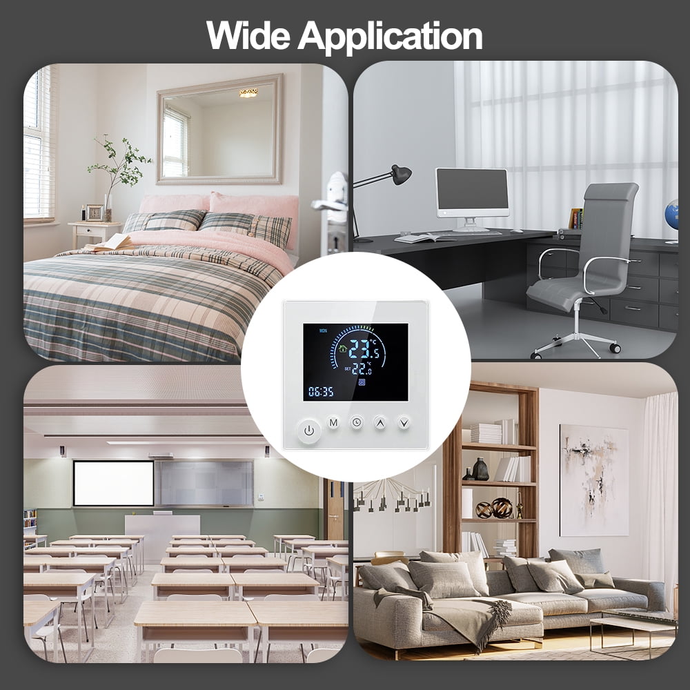 Pinnaco WiFi Smart Thermostat with LCD Display