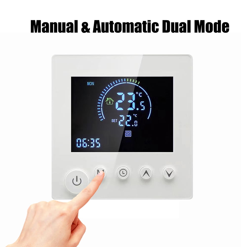 Pinnaco WiFi Smart Thermostat with LCD Display