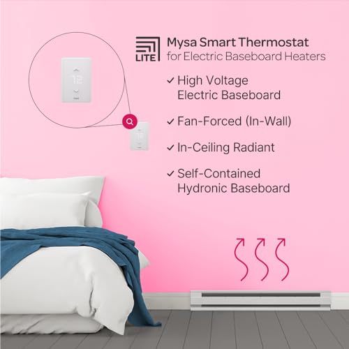 Mysa Smart Thermostat LITE for Electric Heaters
