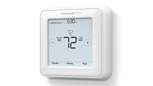 Honeywell Home Programmable Touchscreen Thermostat, White