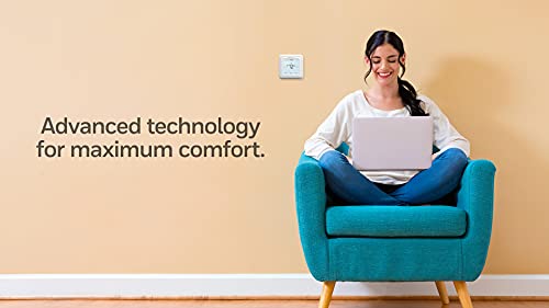 Honeywell Home Programmable Touchscreen Thermostat, White