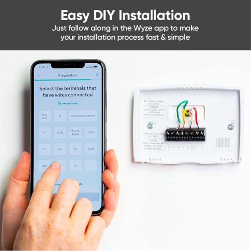 Wyze Smart WiFi Thermostat with App Control