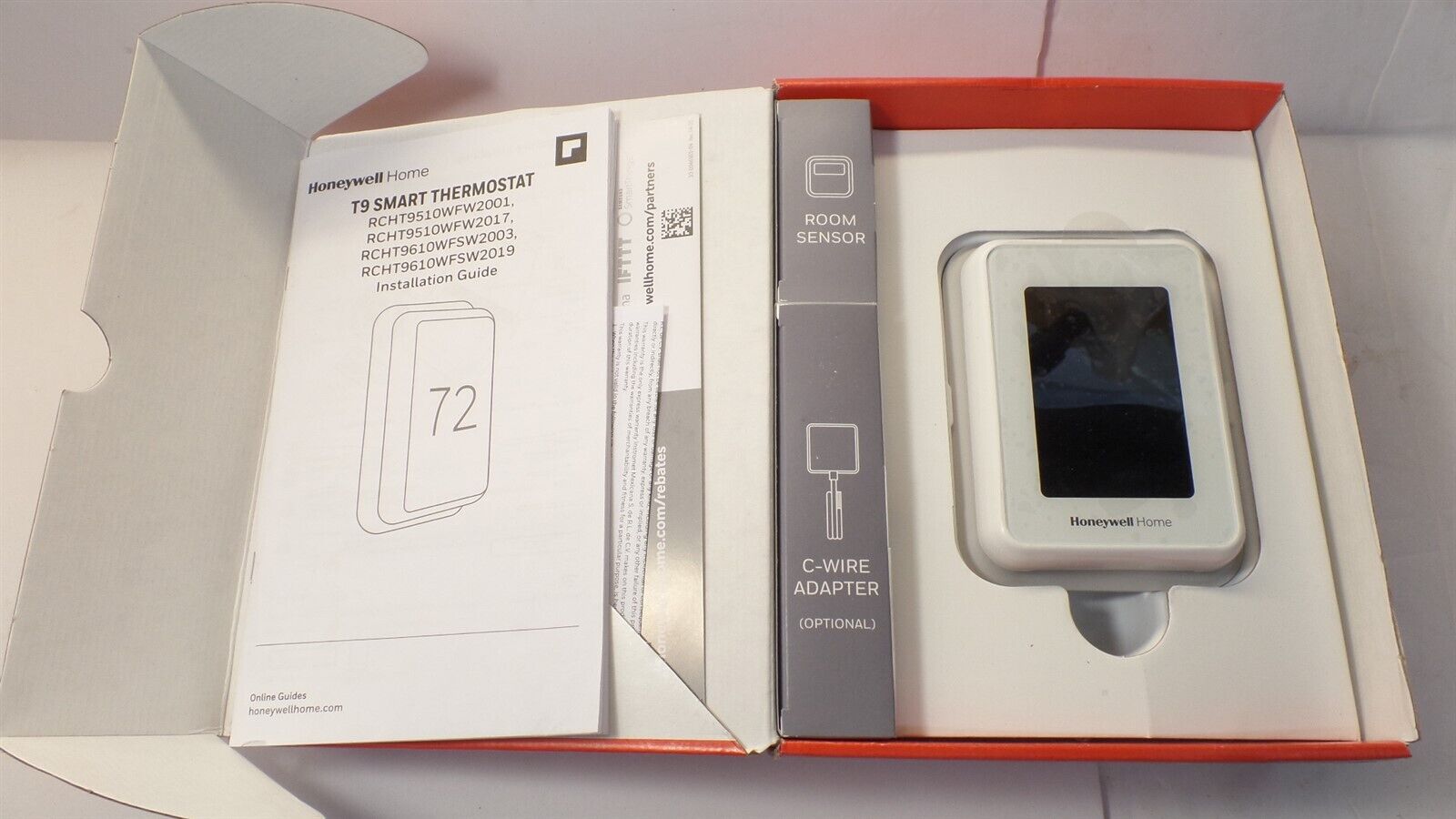 Honeywell T9 WiFi Smart Thermostat with Sensor