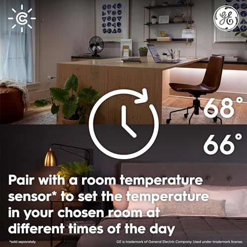 GE CYNC Wi-Fi Smart Thermostat with Touch Screen