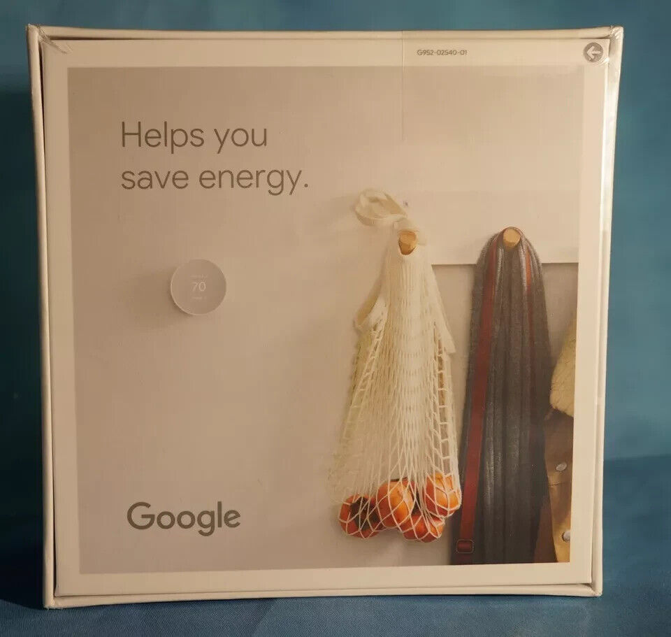 Google Nest Snow Smart Programmable Thermostat w/ WiFi