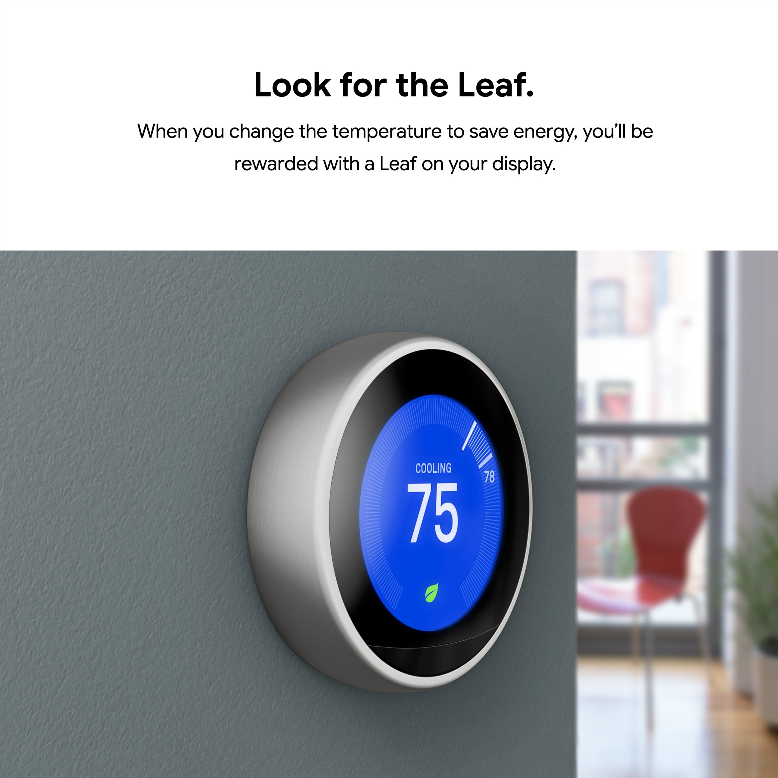 Nest Learning Thermostat 3rd Gen - White