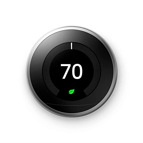 Google Nest Learning Thermostat - 3rd Gen Smart Control