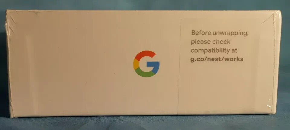 Google Nest Snow Smart Programmable Thermostat w/ WiFi