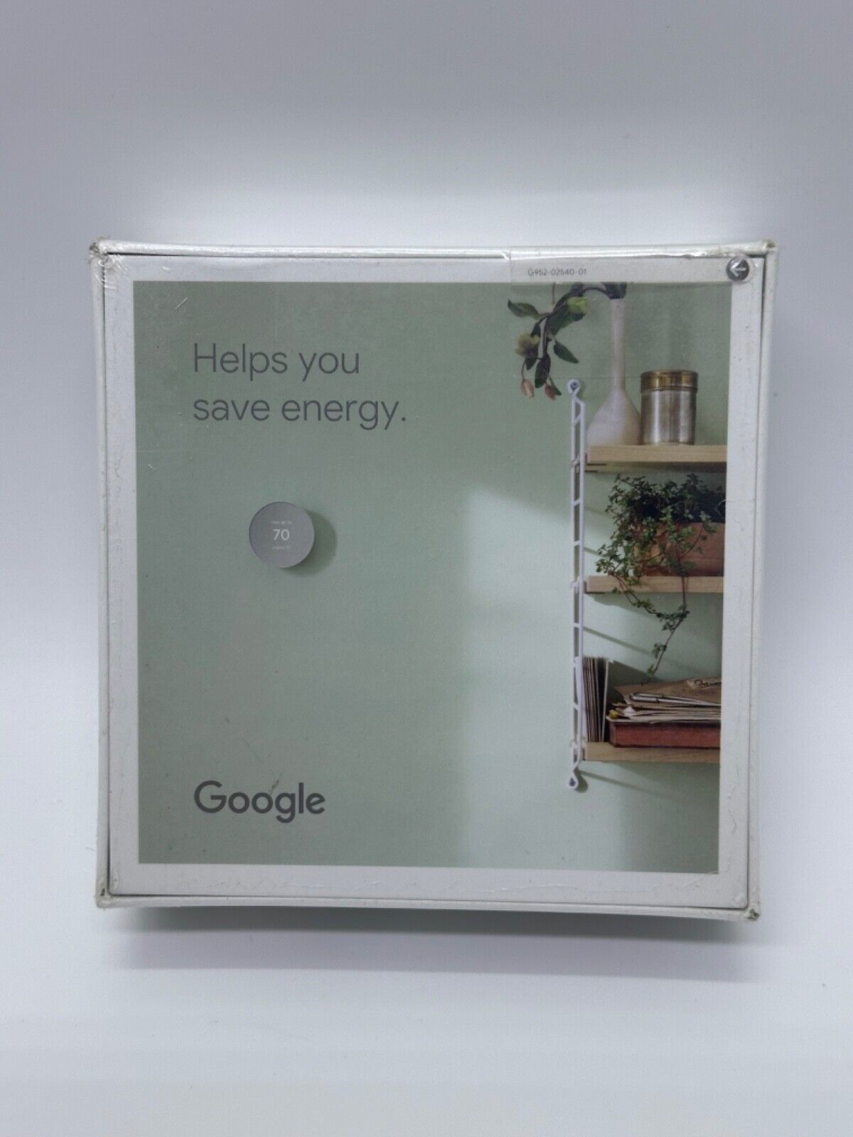 Google Nest Fog Mint Green Smart Thermostat