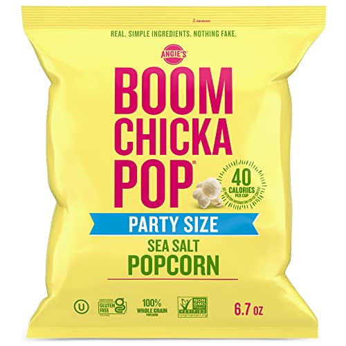 Angie's BOOMCHICKAPOP Sea Salt Gluten-Free Popcorn