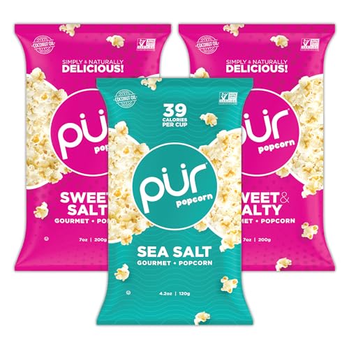 PUR Coconut Oil Popcorn | Vegan & Gluten-Free Snacks