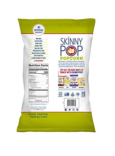 SkinnyPop Gluten-Free Vegan Party Popcorn 6.7oz