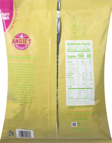 Angie's BOOMCHICKAPOP Sea Salt Gluten-Free Popcorn