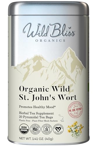Organic St John's Wort Herbal Tea - 20 Bags