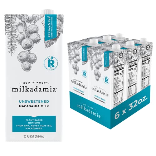 Milkadamia Unsweetened Macadamia Milk - 32 Fl Oz