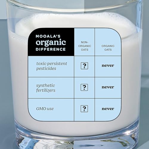 Mooala Organic Dairy-Free Oat Milk, 6 Pack
