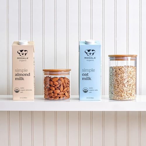 Mooala Organic Dairy-Free Oat Milk, 6 Pack