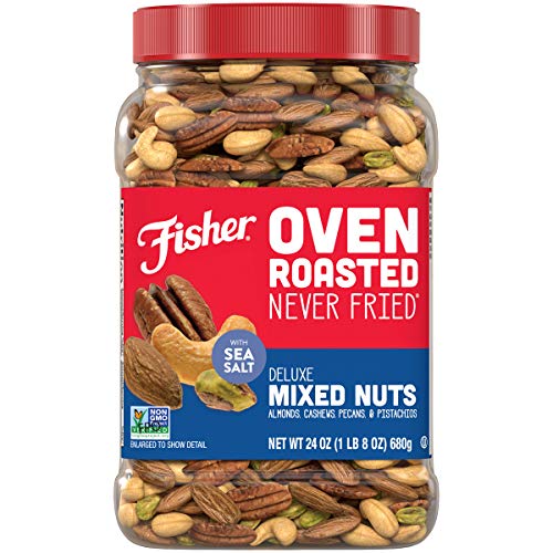 Deluxe Oven Roasted Mixed Nuts, 24 Ounces