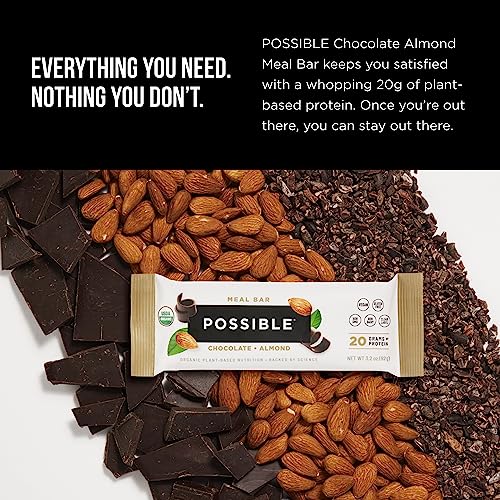 POSSIBLE High-Protein Vegan Chocolate Almond Meal Bars