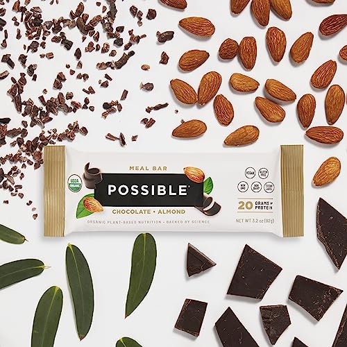 POSSIBLE High-Protein Vegan Chocolate Almond Meal Bars