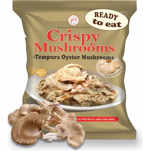 Thai Style Tempura Oyster Mushroom Chips - 4 Pack