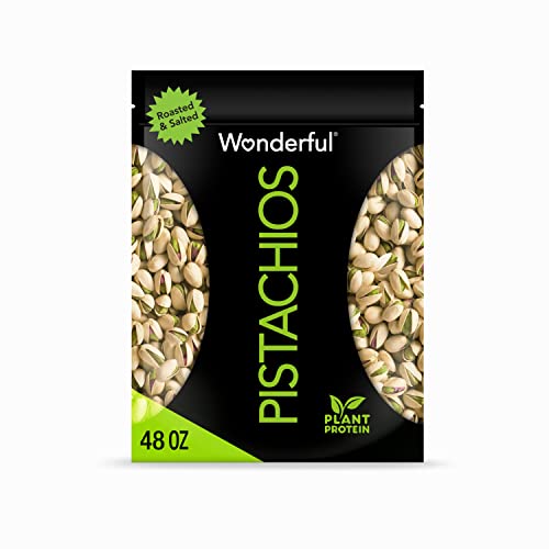 Roasted & Salted Wonderful Pistachios, 48 Ounce