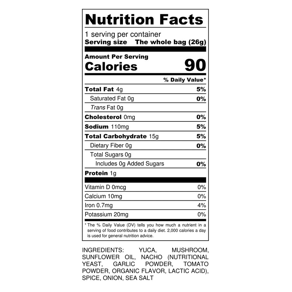 Snacklins Nacho Plant-Based Crisps - Gluten Free Vegan