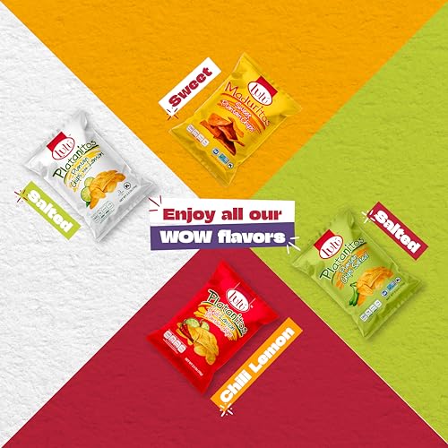 Lulu Assorted Vegan Plantain Chips Variety Box