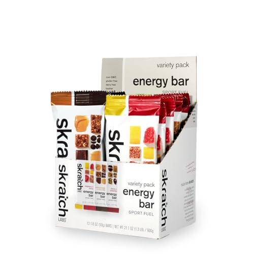 SKRATCH LABS Plant-Based Energy Bar Variety Pack