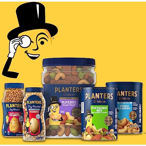 Deluxe Salted Mixed Nuts Party Snack Mix