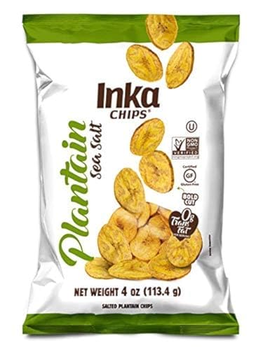 Inka Crops Sea Salt Plantain Chips - 12 Pack