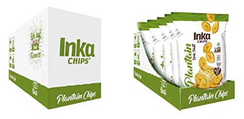 Inka Crops Sea Salt Plantain Chips - 12 Pack