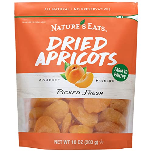Nature's Eats Dried Apricots, 10 Oz