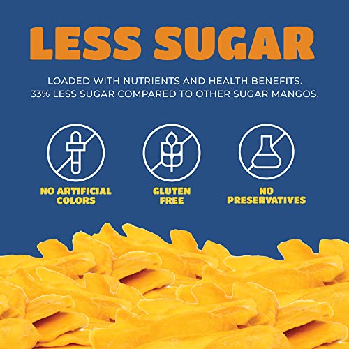 Savory Dried Mango Slices - Low Sugar Treat