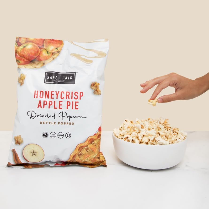 Honeycrisp Apple Pie Plant-Based Popcorn, 7.5 oz