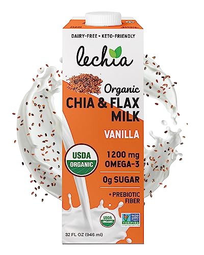 Lechia Chia Flax Vanilla Non-Dairy Milk Pack