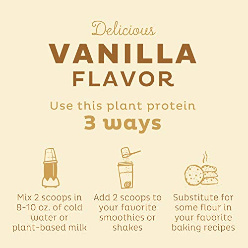 KOS Organic Vanilla Plant-Based Protein Powder