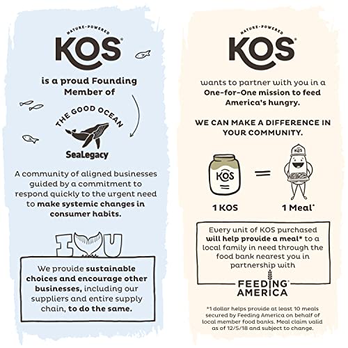 KOS Organic Vanilla Plant-Based Protein Powder