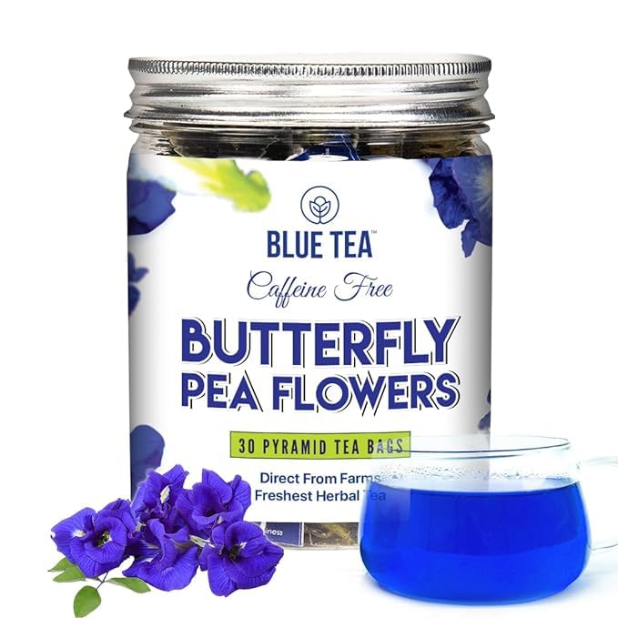 Butterfly Pea Herbal Tea - 30 Plant-Based Bags