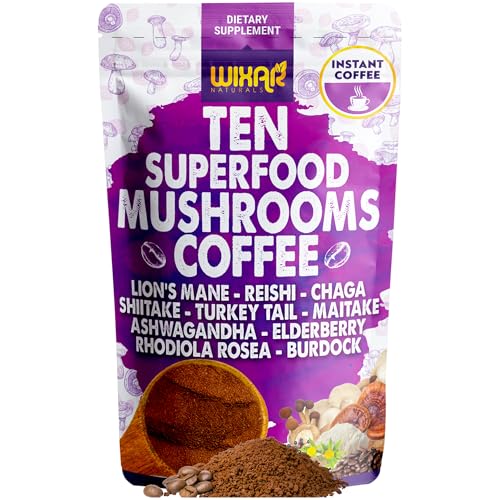 WIXAR Superfood Mushroom Coffee Blend - 5oz