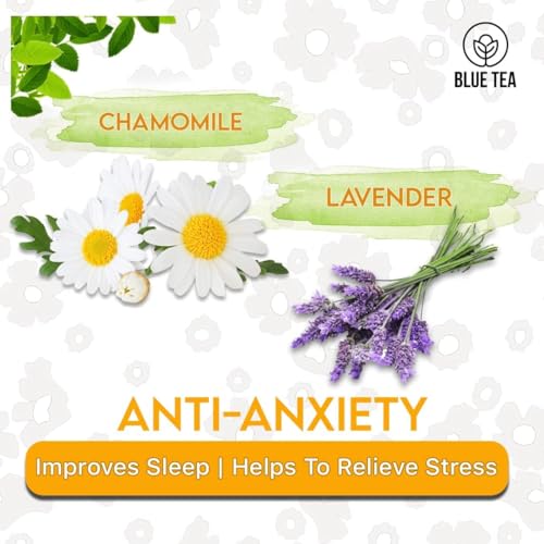 Chamomile Lavender Herbal Tea - Calming Blend