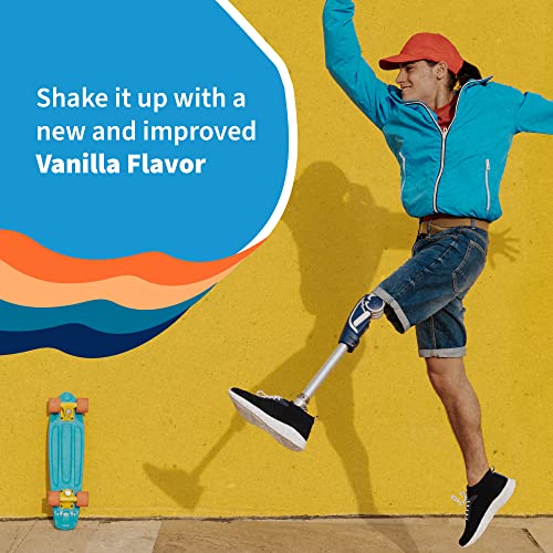 Organic Vegan Vanilla Protein Powder - 22g Plant-Based