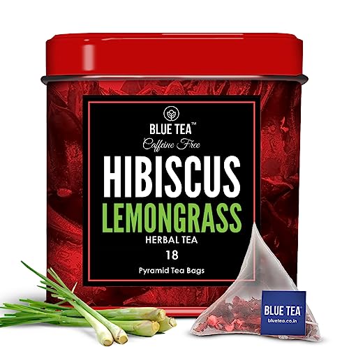 Hibiscus Lemongrass Herbal Tea - 18 Tea Bags