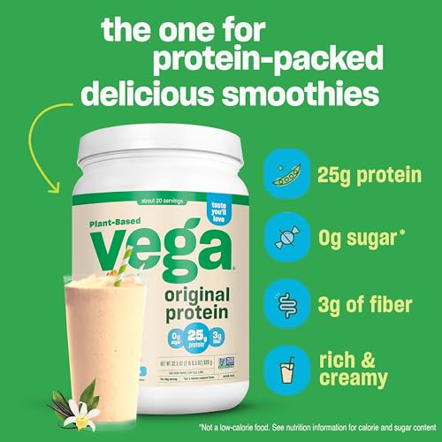Vega Creamy Vanilla Plant-Based Protein Powder