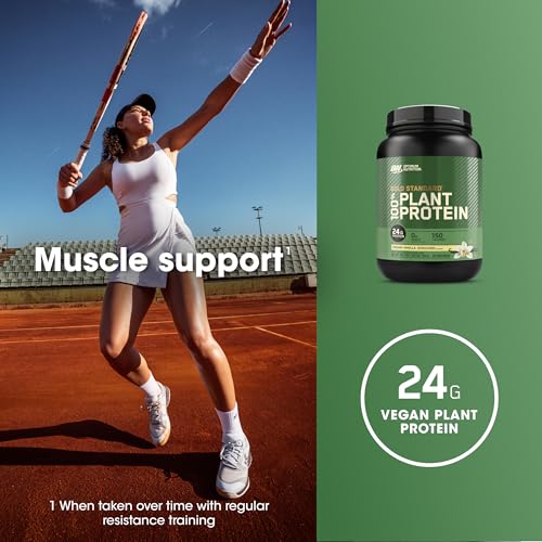 Plant-Based Protein Powder - Creamy Vanilla, 20 Servings