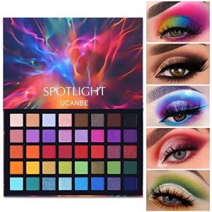 40 Color UCANBE Spotlight Eyeshadow Palette - Matte & Shimmer